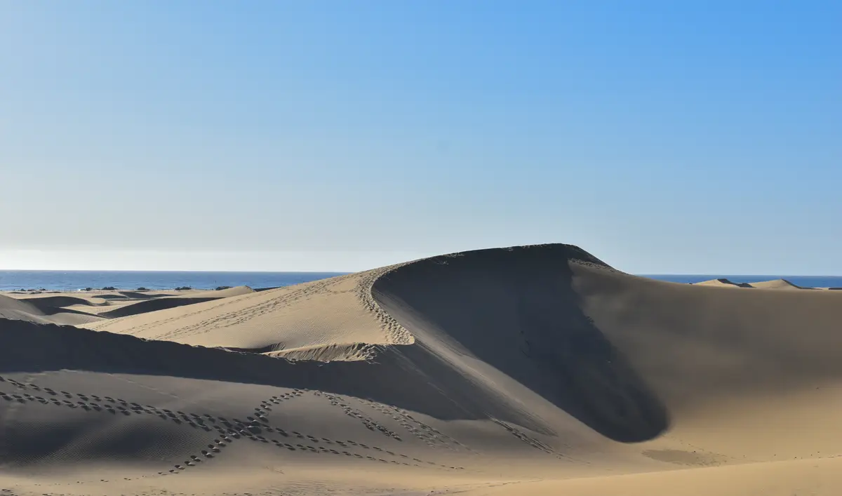 Dunas y naturaleza de Gran Canaria como espacio al aire libre